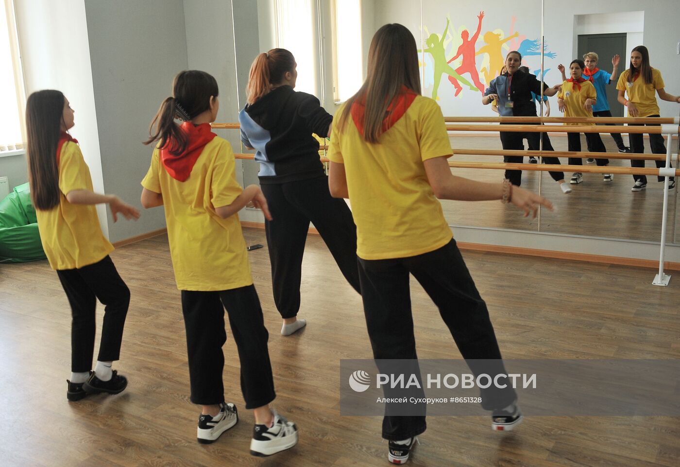 Дети из Белгородской области в спортивно-оздоровительном лагере в Тамбовской области