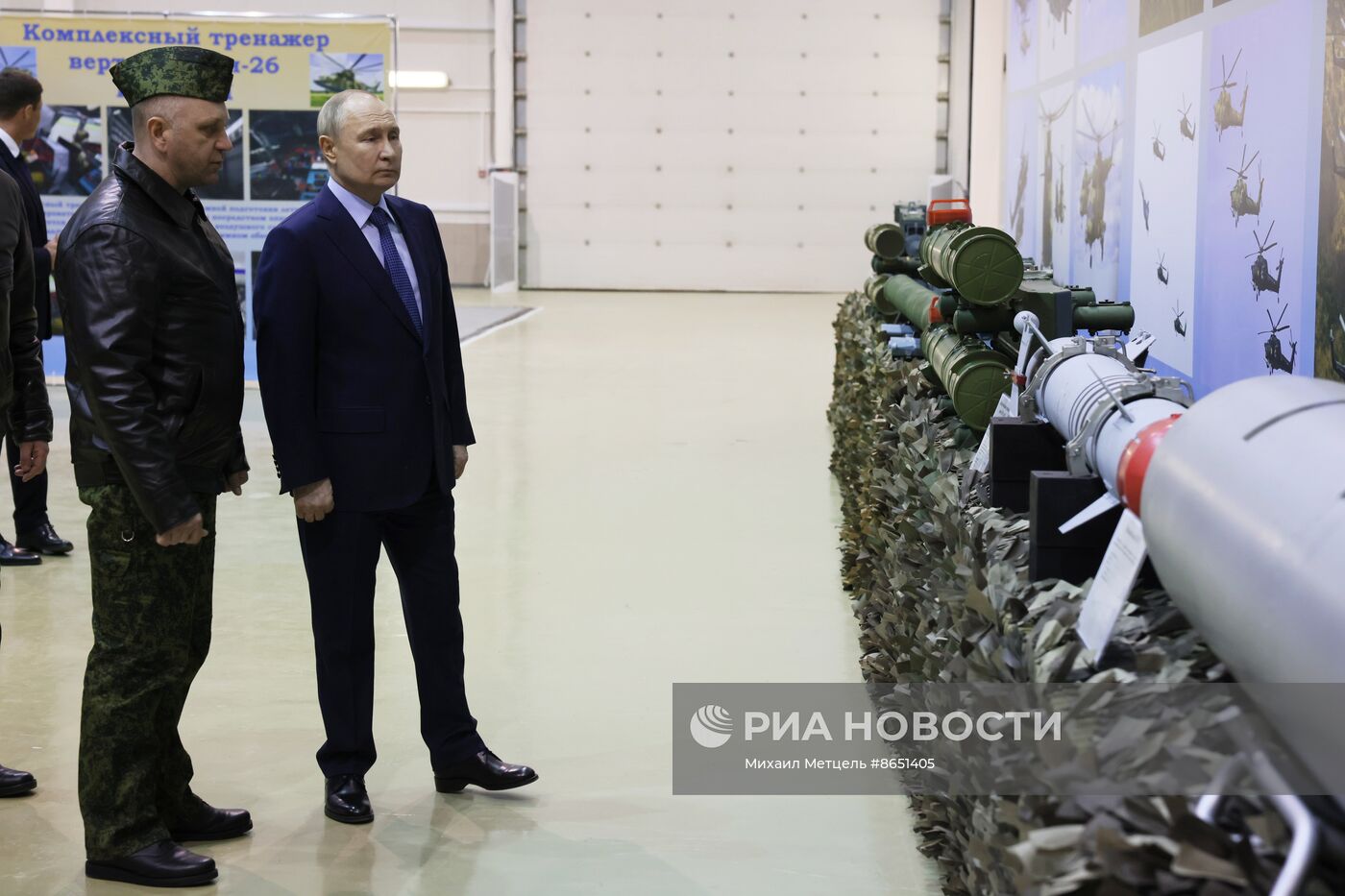 Рабочая поездка президента РФ В. Путина в Центральный федеральный округ