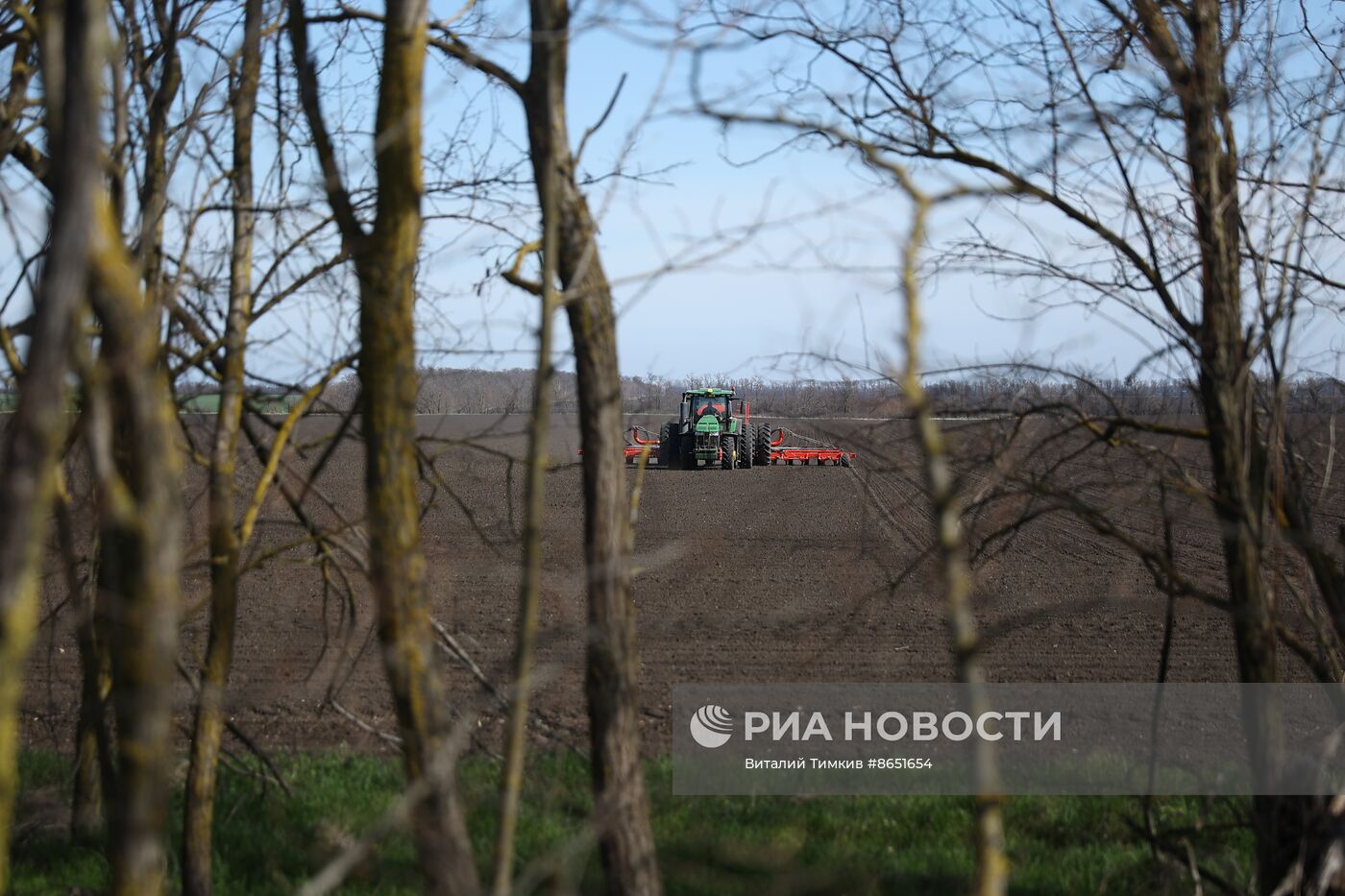 Старт посевных работ в Краснодарском крае