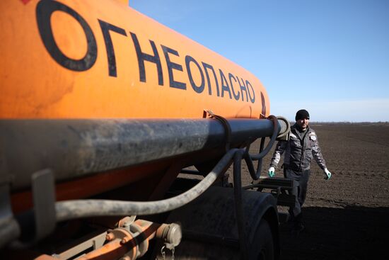 Старт посевных работ в Краснодарском крае