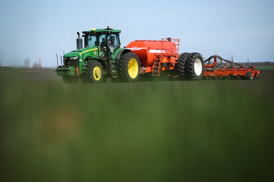 Старт посевных работ в Краснодарском крае