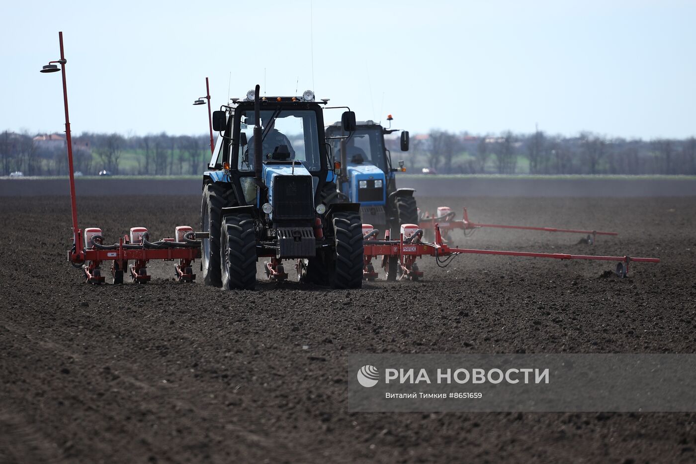 Старт посевных работ в Краснодарском крае