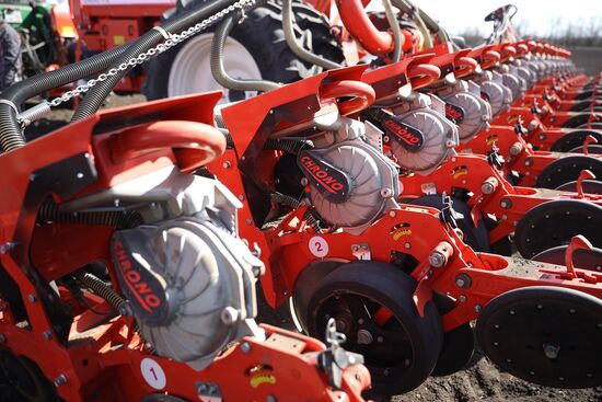 Старт посевных работ в Краснодарском крае