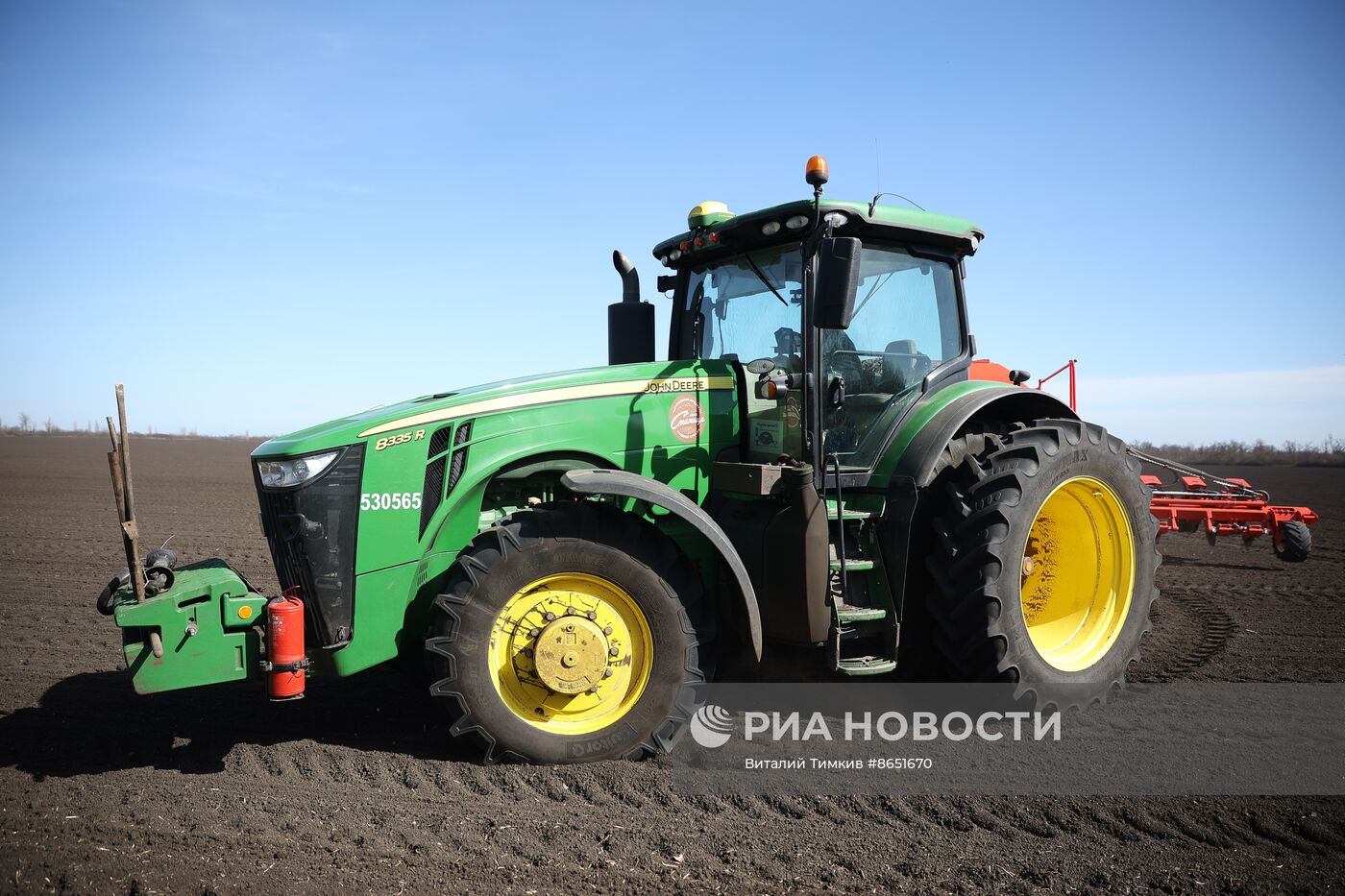 Старт посевных работ в Краснодарском крае