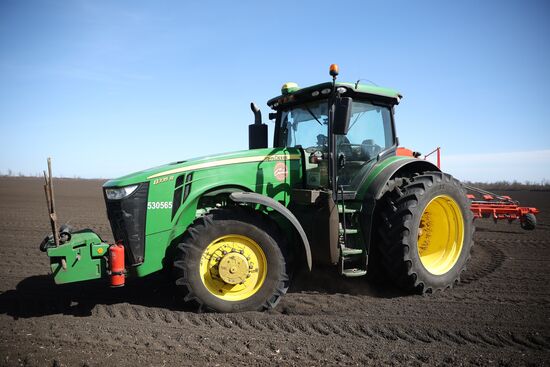 Старт посевных работ в Краснодарском крае