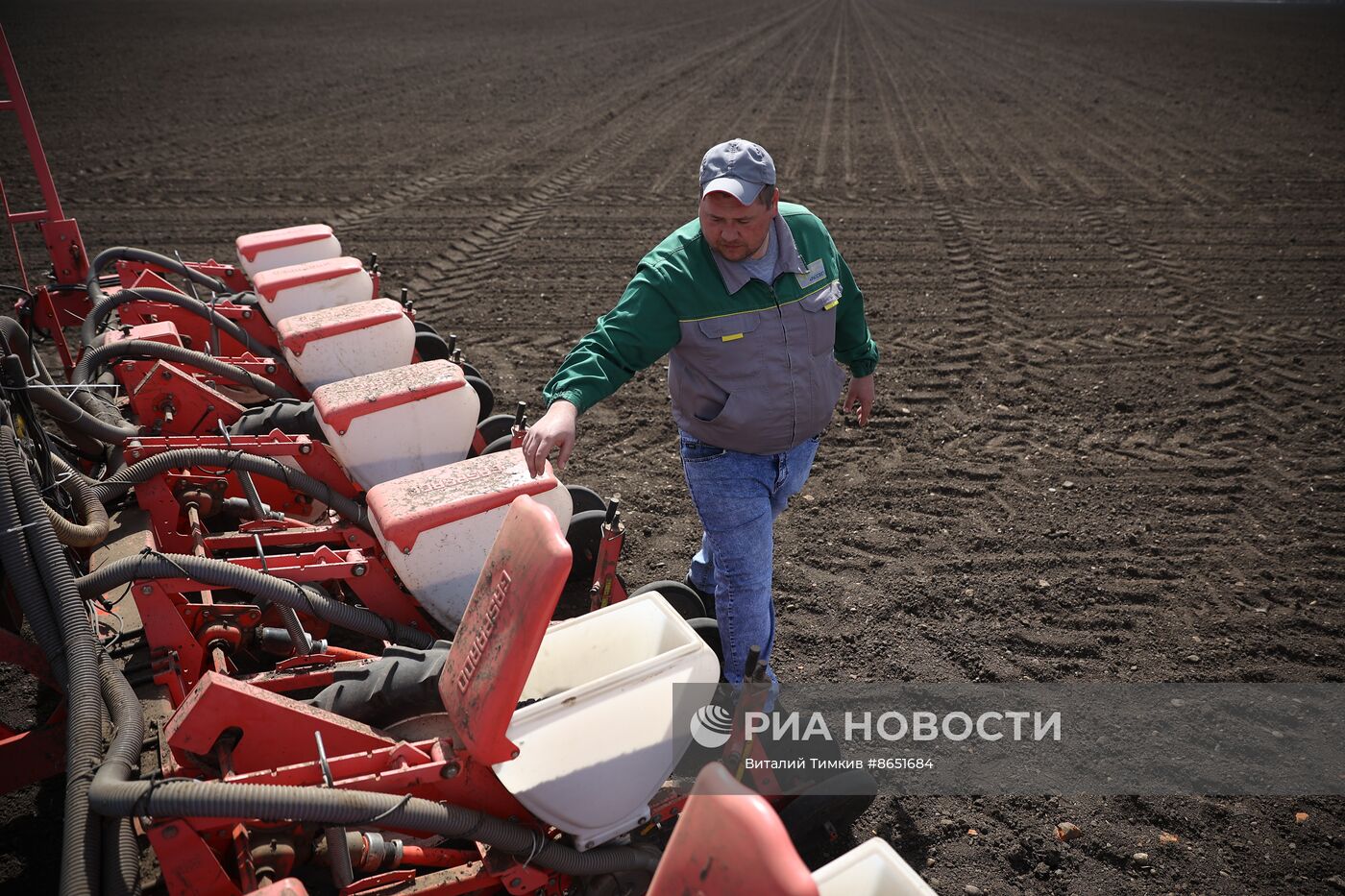Старт посевных работ в Краснодарском крае