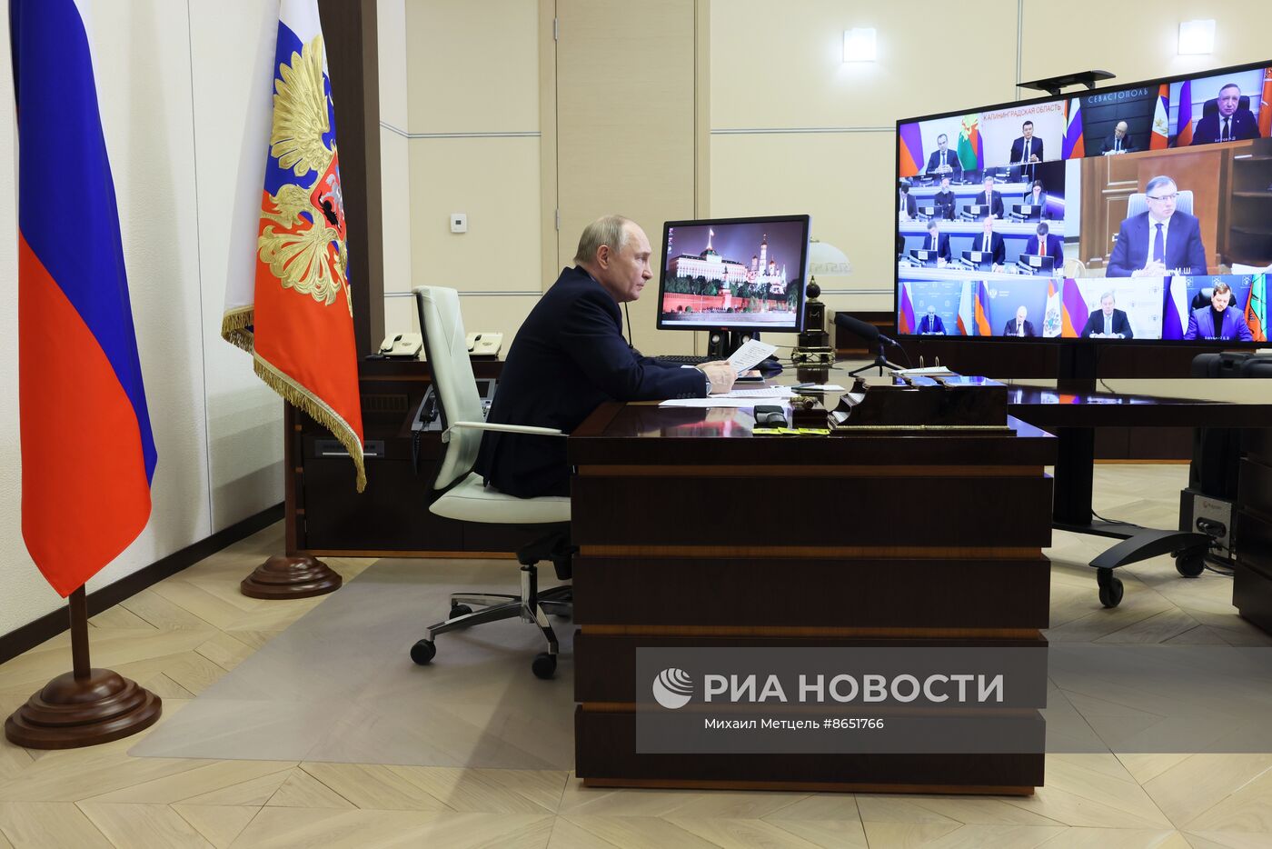 Президент Владимир Путин провел совещание по вопросу создания круглогодичных курортов