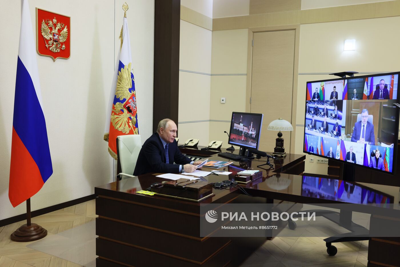 Президент Владимир Путин провел совещание по вопросу создания круглогодичных курортов