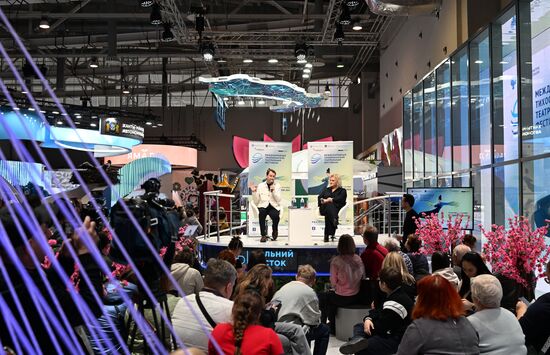 Выставка "Россия". Пресс-конференция, посвященная деятельности Международного Тихоокеанского театрального фестиваля 