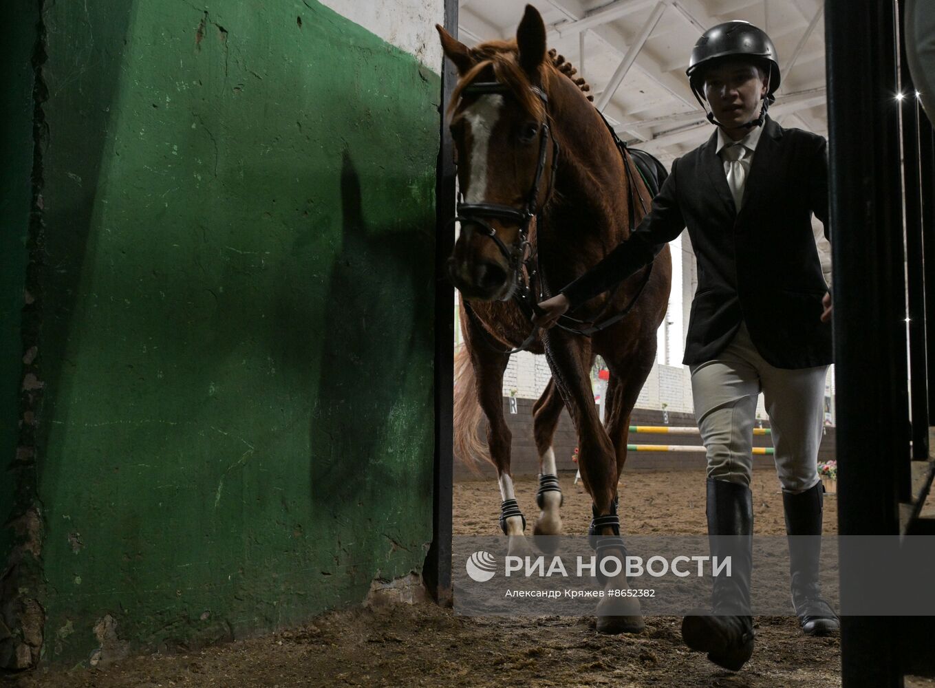 Школа олимпийского резерва по конному спорту в Новосибирске