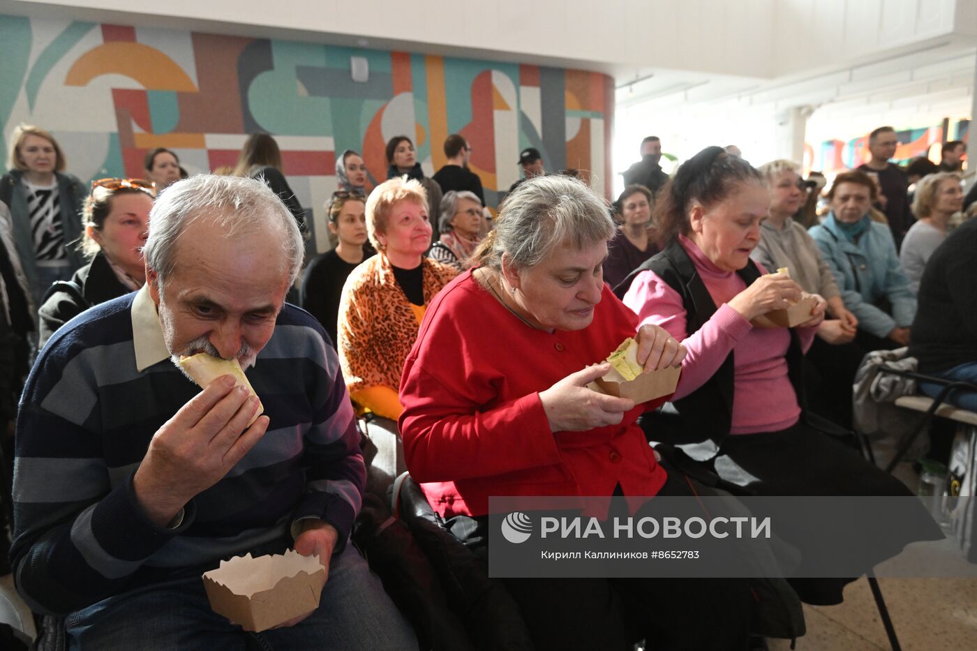 Выставка "Россия". Презентация фестиваля минтая "О! Мега вкус!"