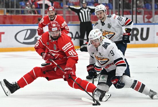 Хоккей. КХЛ. Матч "Спартак" - "Металлург Мг"