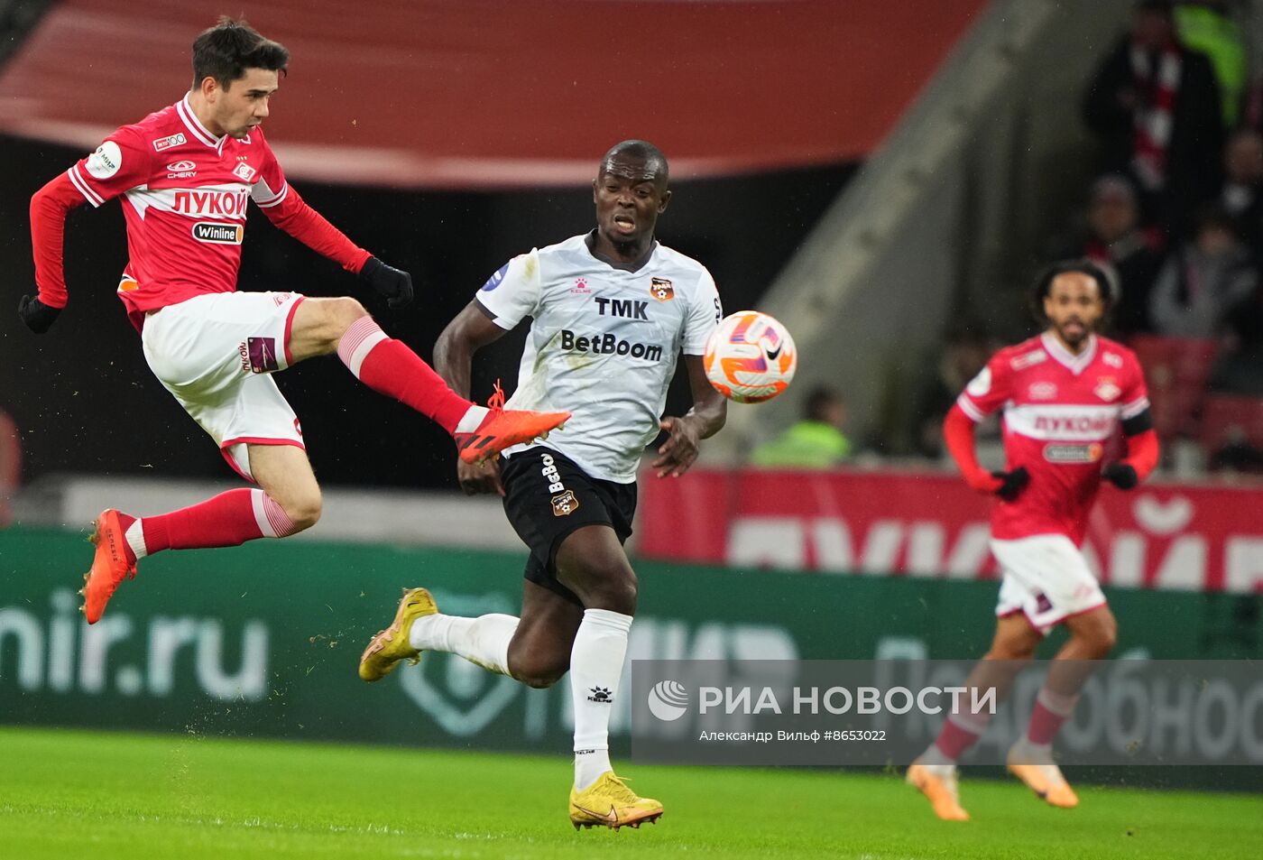 Футбол. РПЛ. Матч "Спартак" - "Урал"