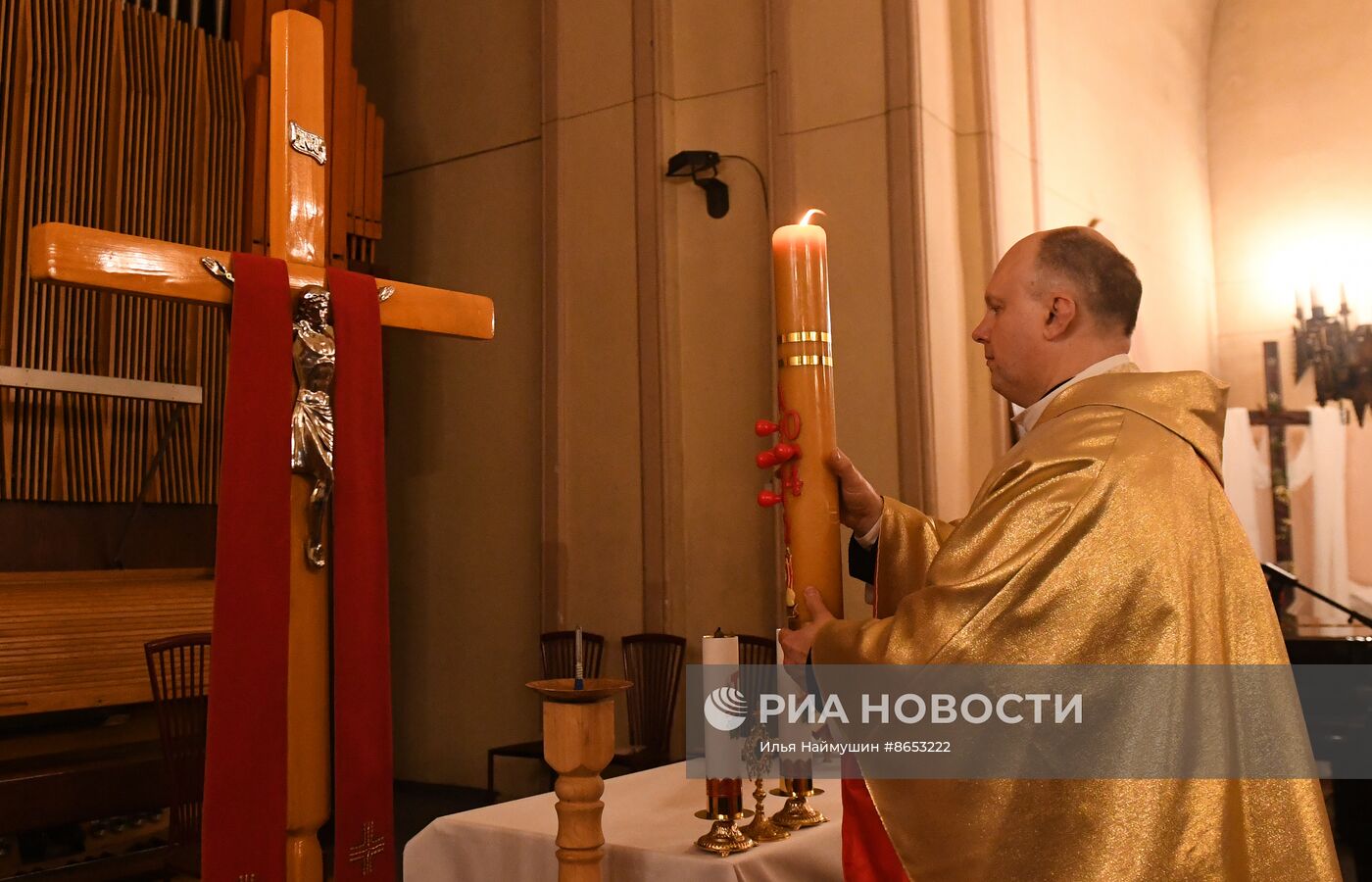 Празднование католической Пасхи 