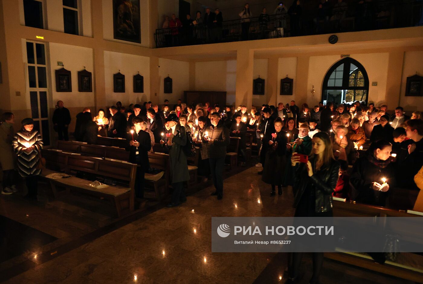 Празднование католической Пасхи 