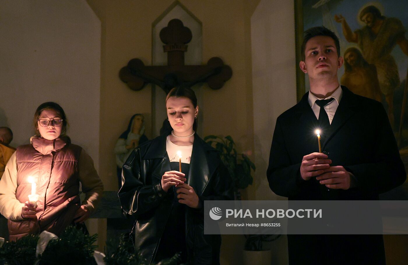 Празднование католической Пасхи 