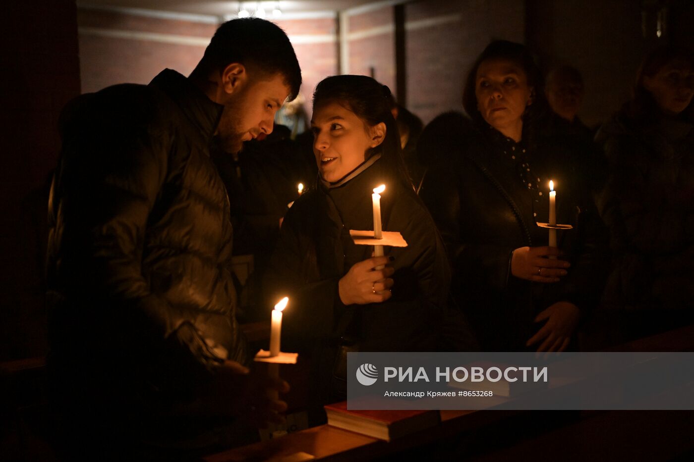 Празднование католической Пасхи 