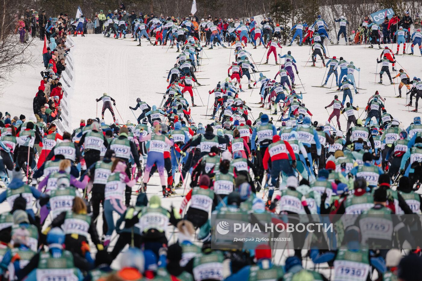 Мурманский лыжный марафон