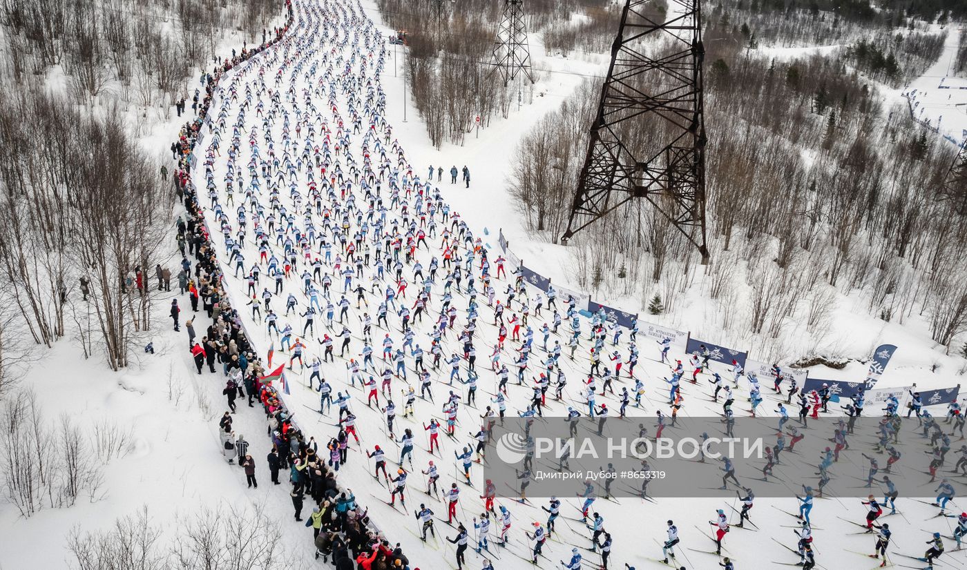 Мурманский лыжный марафон