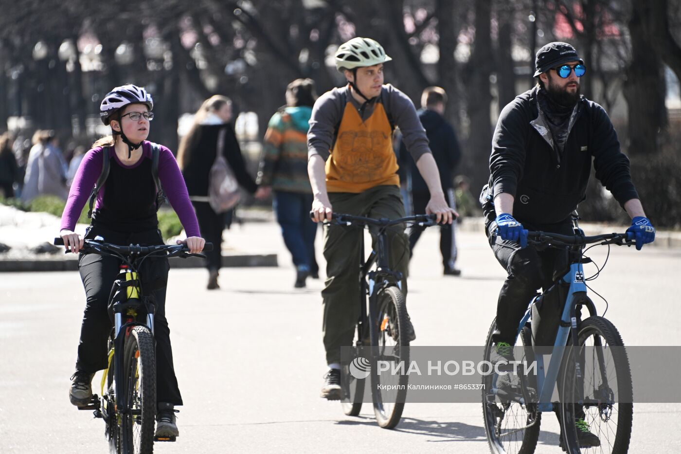 Теплая погода в Москве