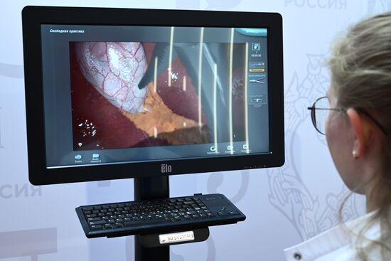 Выставка "Россия". Презентация VR-тренажера для будущих хирургов