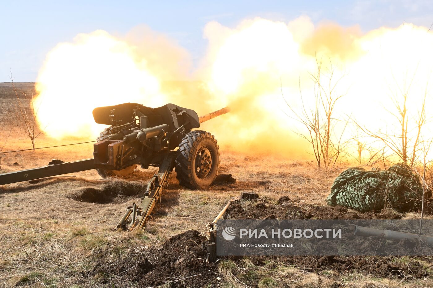 Боевая подготовка артиллеристов Южной группировки войск