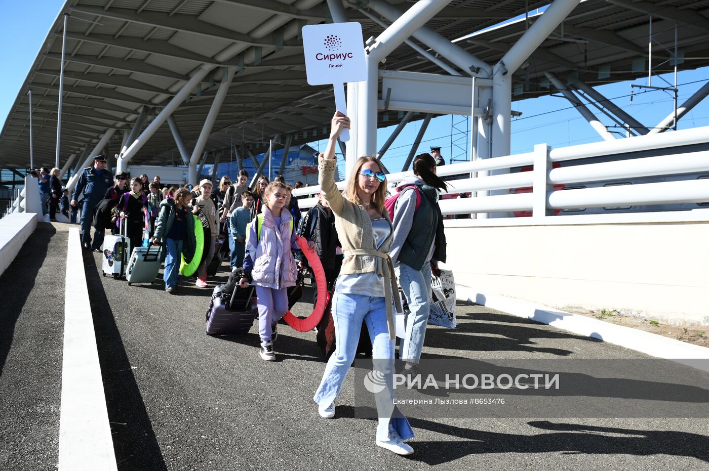 Приезд детей из Белгородской области в Сочи