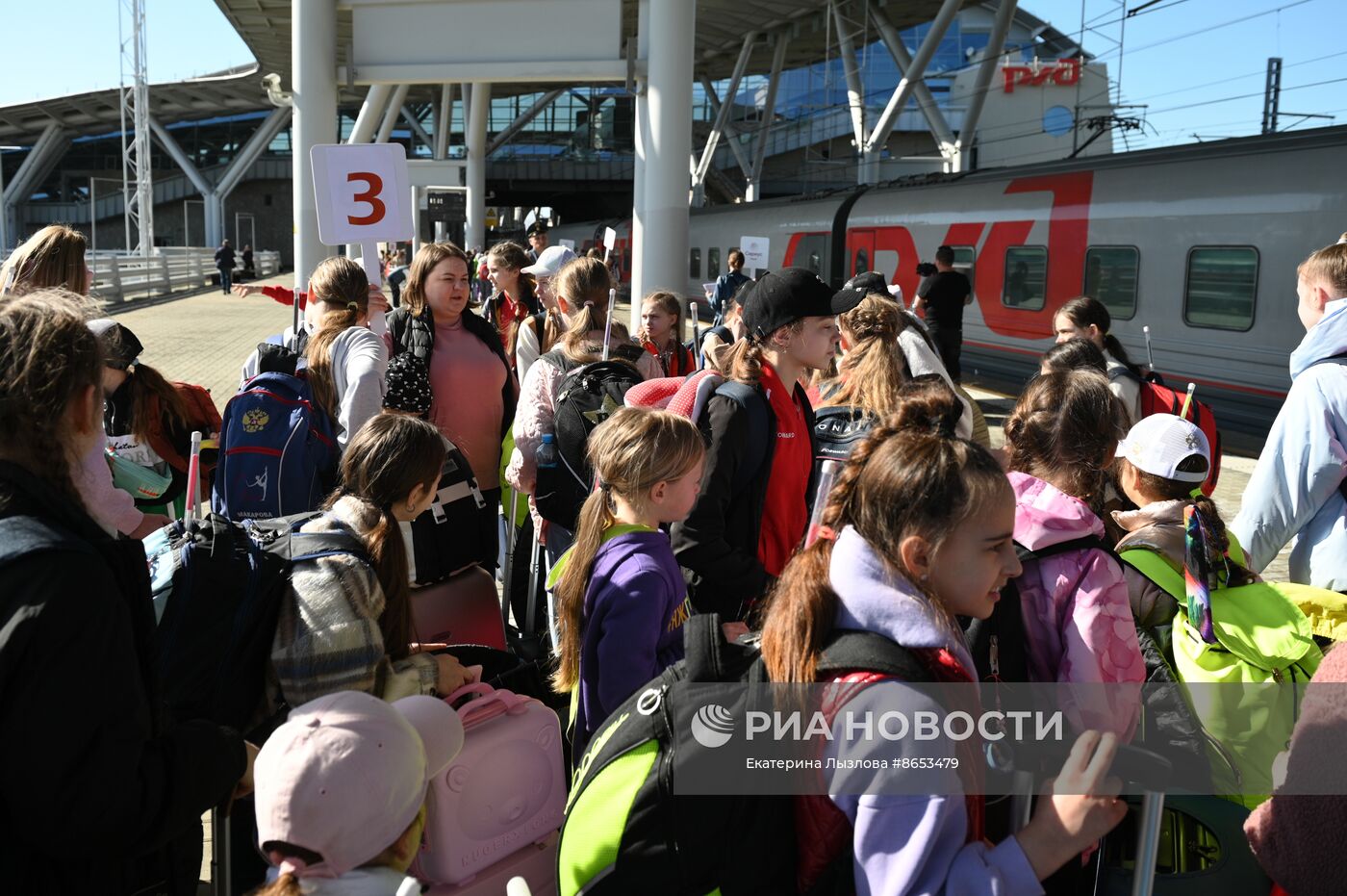 Приезд детей из Белгородской области в Сочи