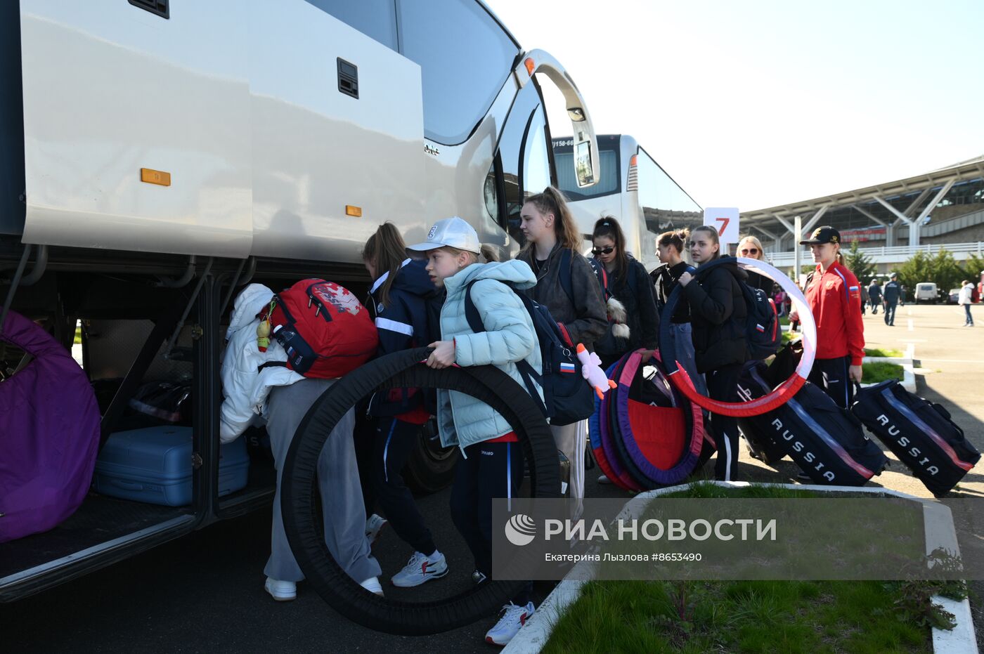 Приезд детей из Белгородской области в Сочи