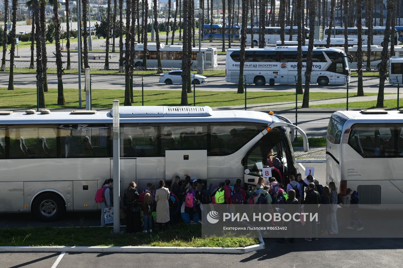 Приезд детей из Белгородской области в Сочи