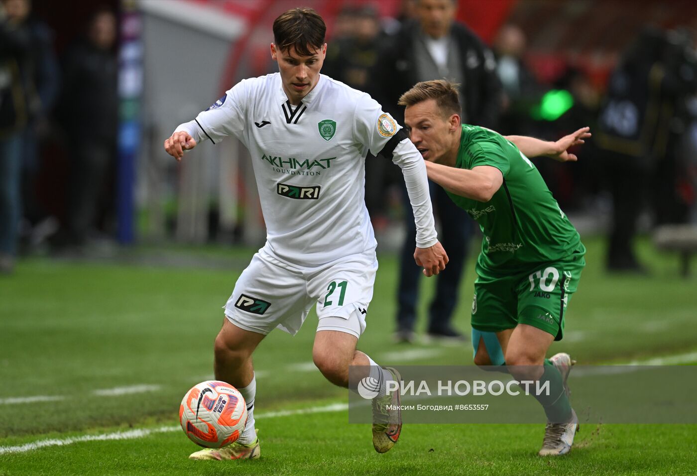 Футбол. РПЛ. Матч "Рубин" - "Ахмат"