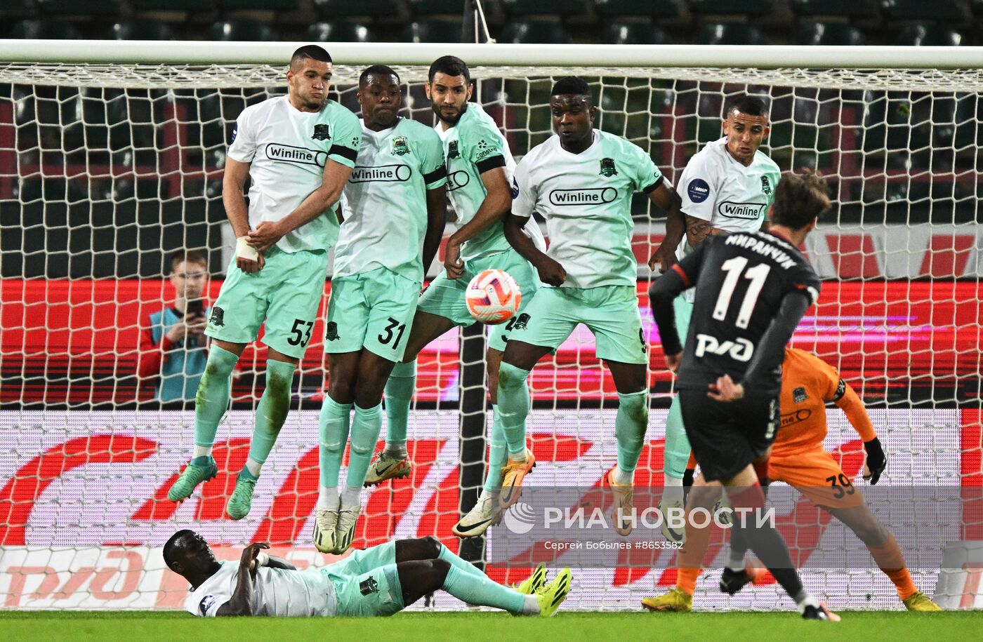 Футбол. РПЛ. Матч "Локомотив" - "Краснодар"