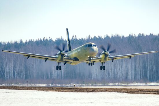 ОАК возобновила программу летных испытаний самолета Ил-114-300