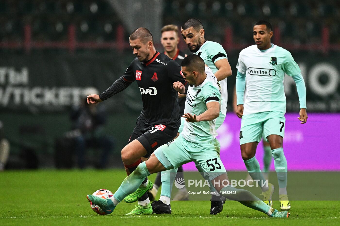 Футбол. РПЛ. Матч "Локомотив" - "Краснодар"