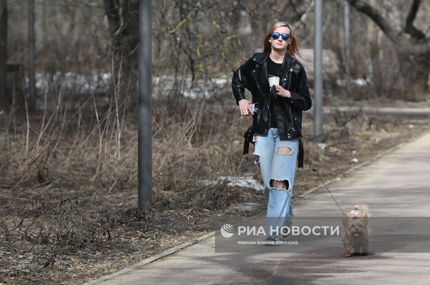 Теплая погода в Москве