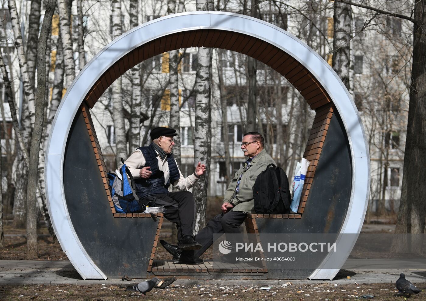 Теплая погода в Москве