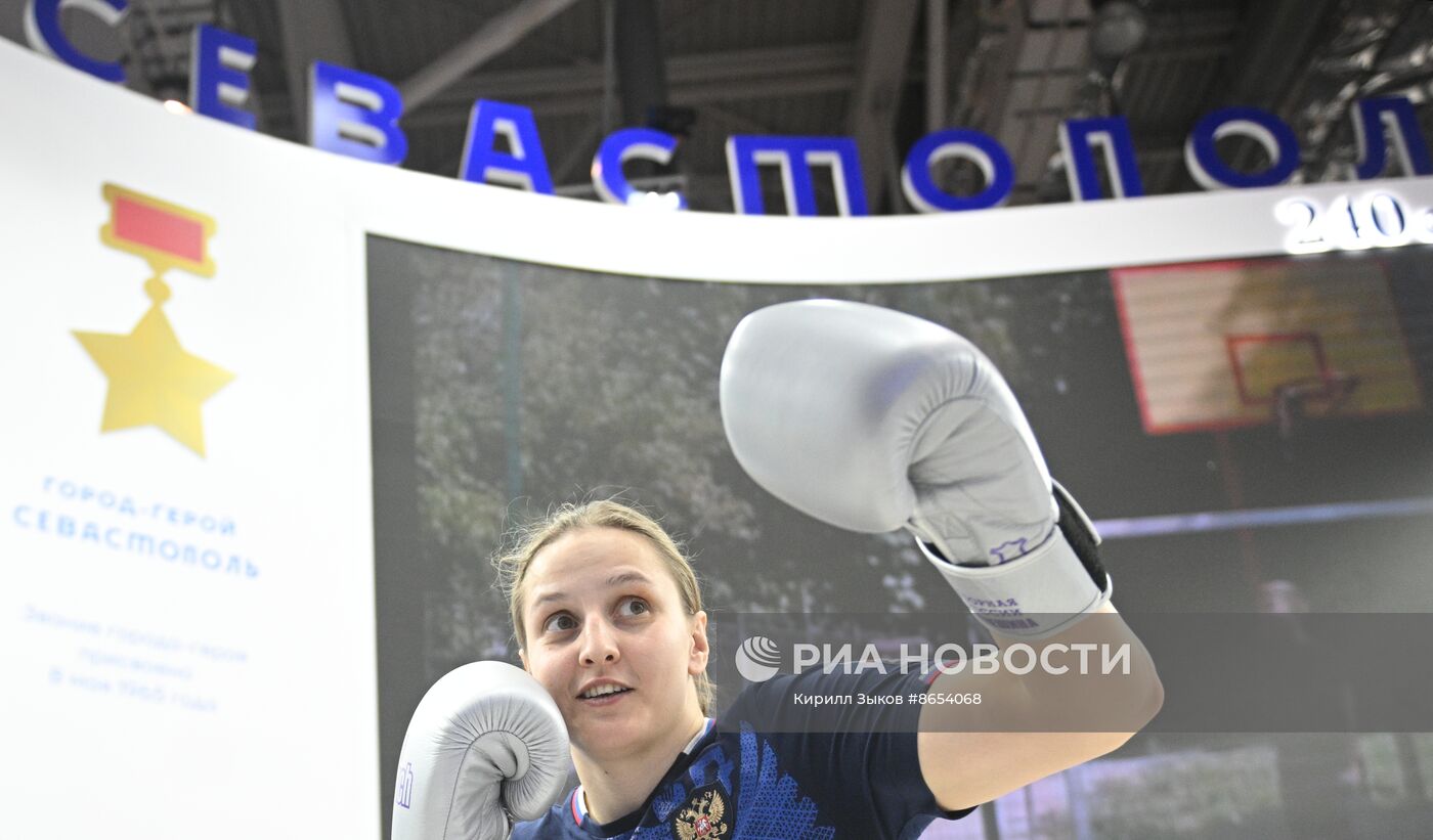 Выставка "Россия". Неделя спорта города Севастополя