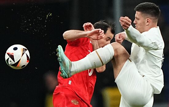 Товарищеский матч Россия - Сербия