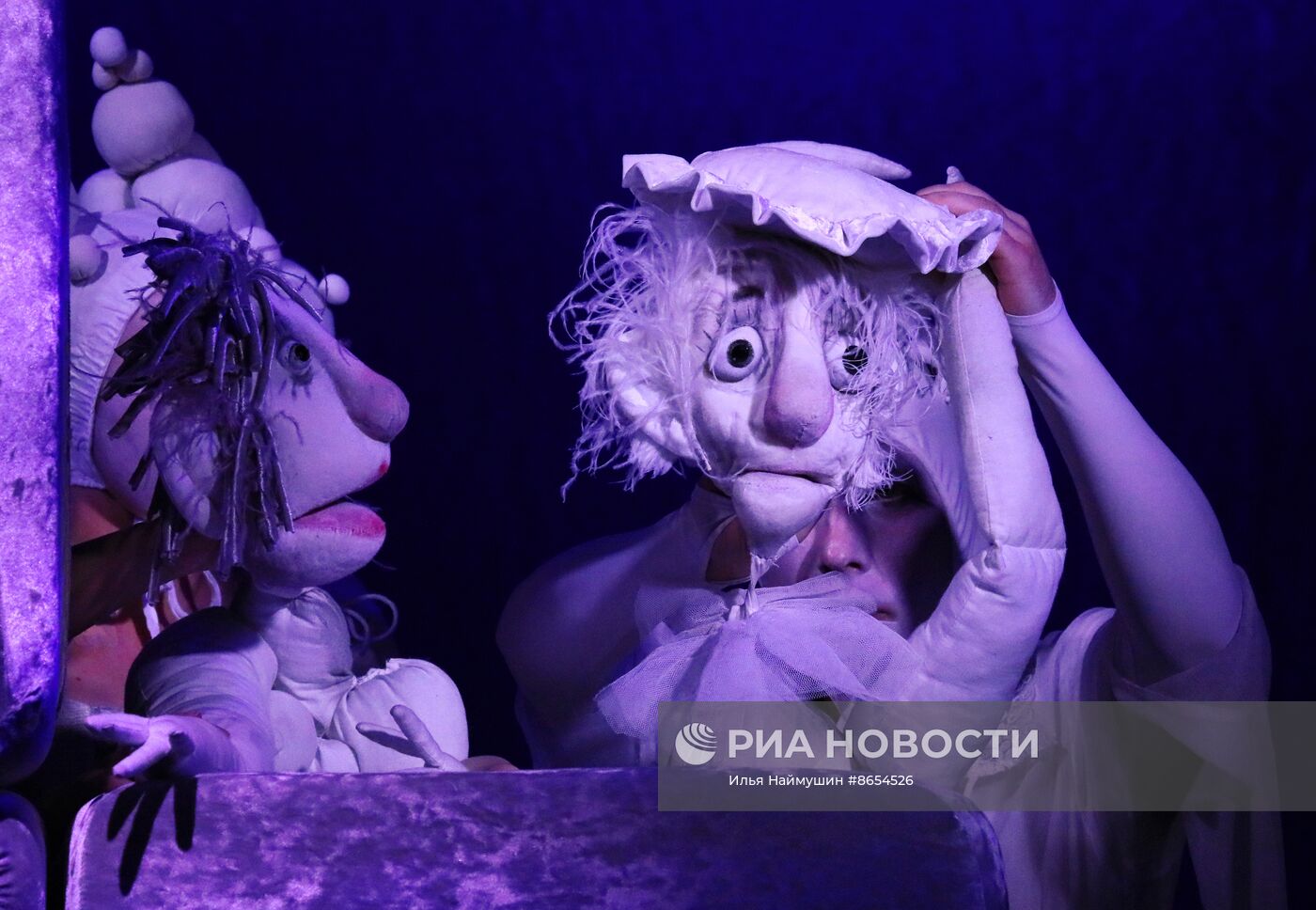 Спектакль "Мнимый больной" в Красноярском театре кукол