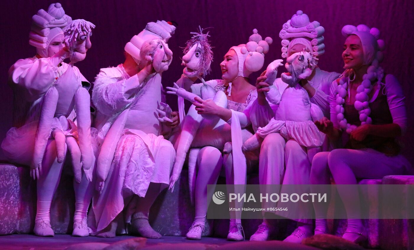 Спектакль "Мнимый больной" в Красноярском театре кукол