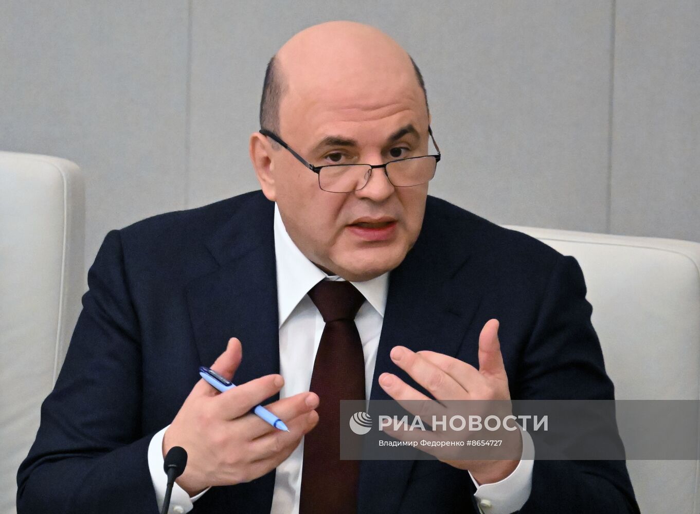Премьер-министр Михаил Мишустин выступил с отчетом в Госдуме