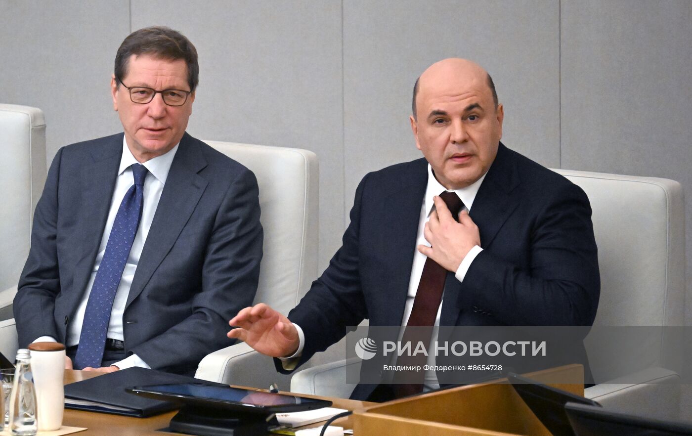 Премьер-министр Михаил Мишустин выступил с отчетом в Госдуме