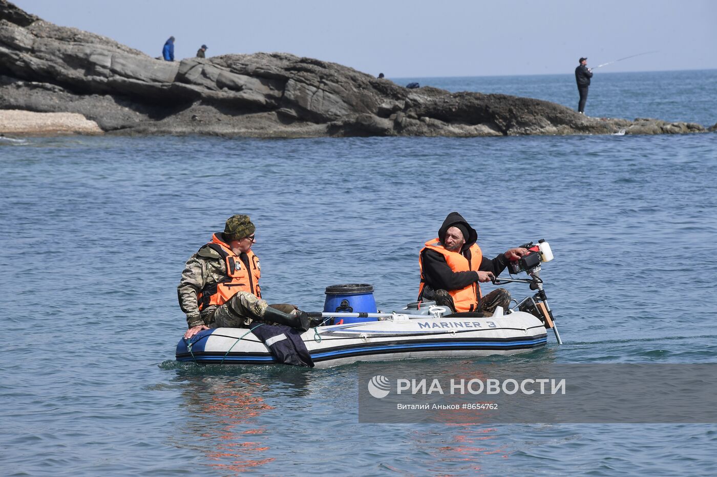 Любительский лов минтая в Уссурийском заливе