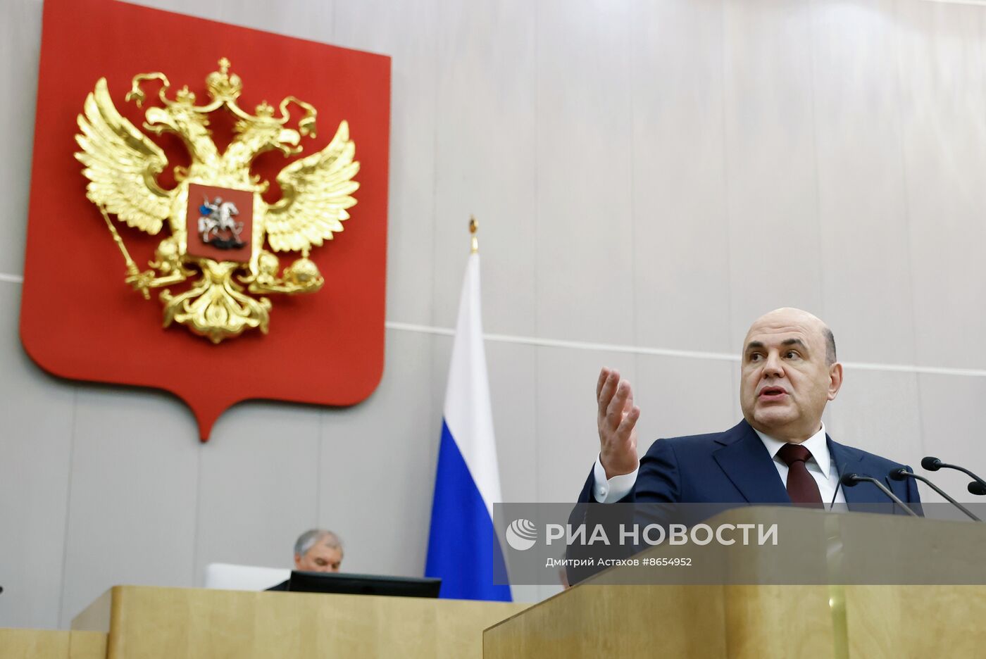 Премьер-министр Михаил Мишустин выступил с отчетом в Госдуме