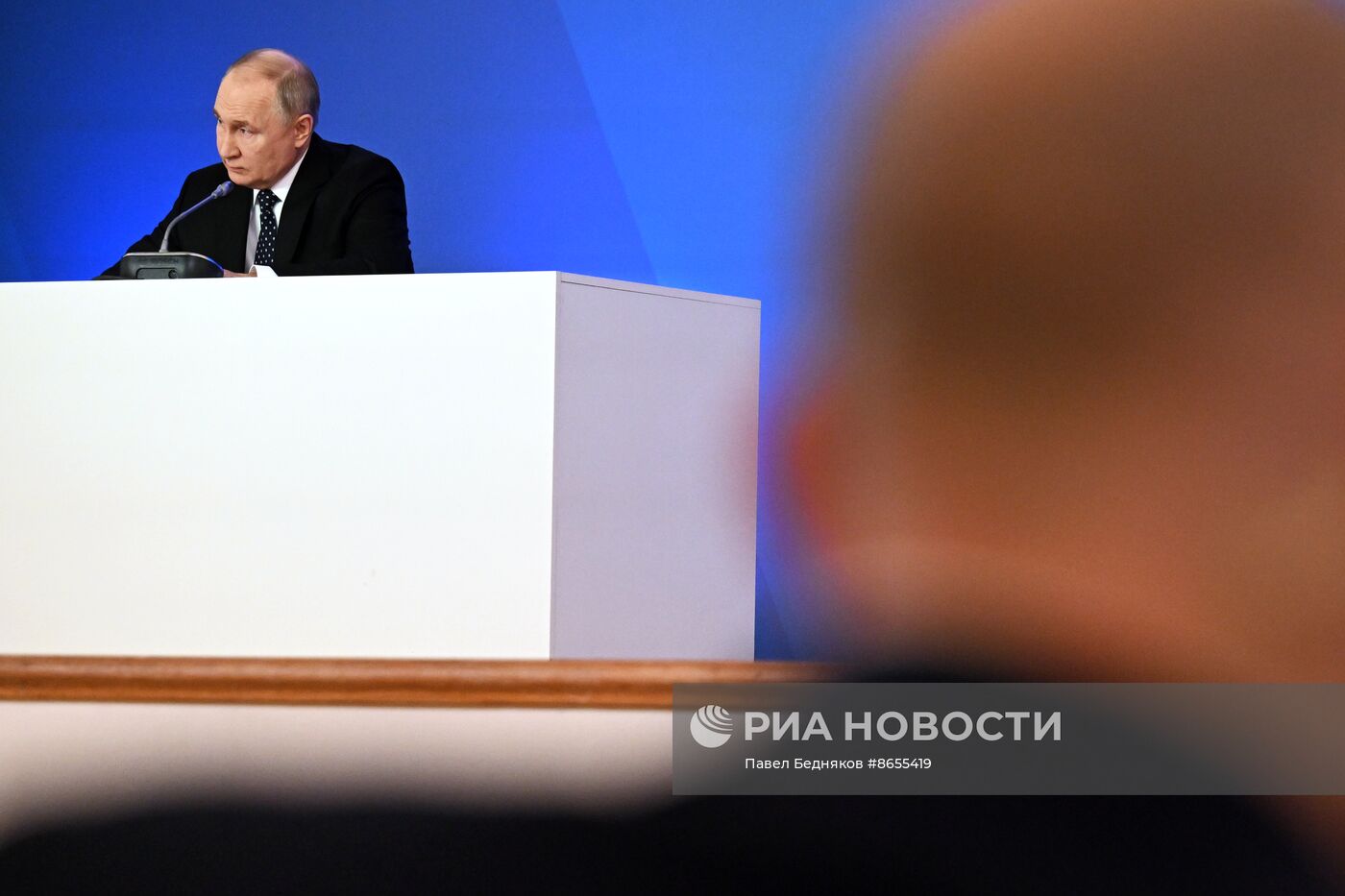 Президент Владимир Путин принял участие в съезде Федерации независимых профсоюзов России