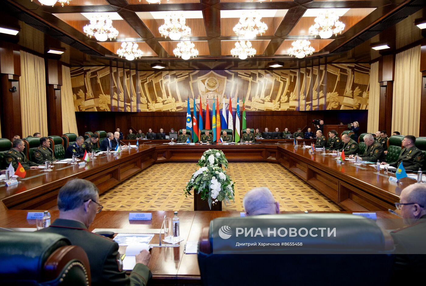 Заседание Комитета начальников штабов ВС государств-участников СНГ в Москве