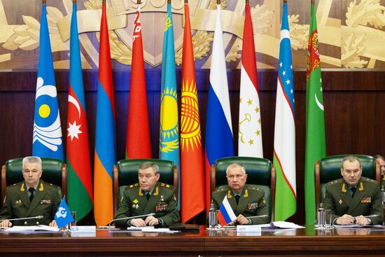 Заседание Комитета начальников штабов ВС государств-участников СНГ в Москве