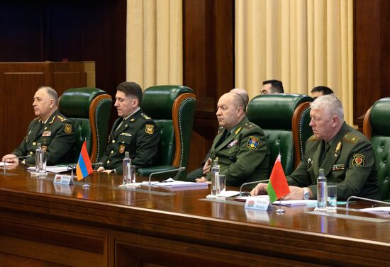 Заседание Комитета начальников штабов ВС государств-участников СНГ в Москве