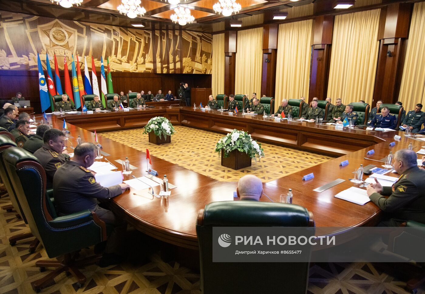 Заседание Комитета начальников штабов ВС государств-участников СНГ в Москве