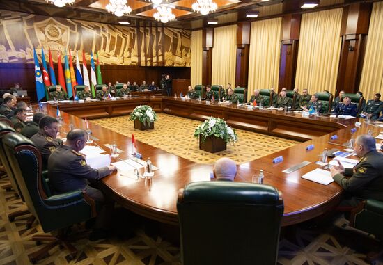 Заседание Комитета начальников штабов ВС государств-участников СНГ в Москве